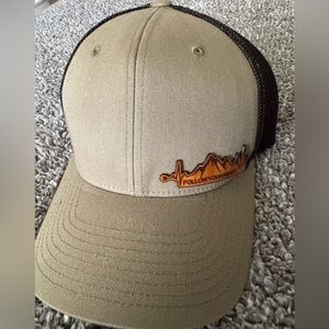 CUSTOM RICHARDSON CAP (FOLLOW YOUR HEART) leather patch on side.